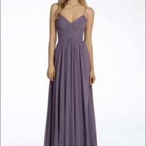Hayley rouge purple bridesmaid dress